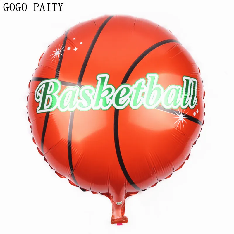 GOGO PAITY Free shipping 18-inch children's toys basketball Foil Balloons birthday party decoration balloon wholesale
GOGO PAITY Free shipping 18-inch children's toys basketball Foil Balloons birthday party decoration balloon wholesale