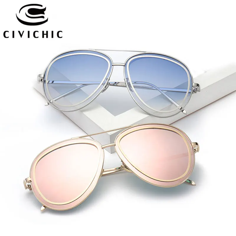 CIVICHIC 2020 Hot Fashion Women Sunglasses Double Personalized Frame Glasses Men Classic UV400 Oculos De Sol Hipster Gafas E344
CIVICHIC 2020 Hot Fashion Women Sunglasses Double Personalized Frame Glasses Men Classic UV400 Oculos De Sol Hipster Gafas E344