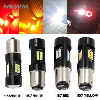 2pcs 1200Lm 1156 BA15S 1157 BAY15D Led P21/5W LED Bulbs 21SMD 3030 Car Reverse Lights Stop Tail Lamp Turn Signal Red Amber White
2pcs 1200Lm 1156 BA15S 1157 BAY15D Led P21/5W LED Bulbs 21SMD 3030 Car Reverse Lights Stop Tail Lamp Turn Signal Red Amber White