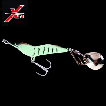 XTS Simulation Shrimp Fishing Lure 8.5g 14g 21g 28g Metal Fishing Spinner Bait Hard Lures 4002
XTS Simulation Shrimp Fishing Lure 8.5g 14g 21g 28g Metal Fishing Spinner Bait Hard Lures 4002