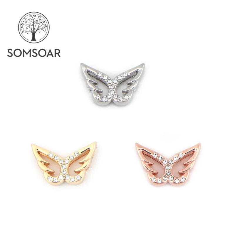 Somsoar Jewelry Butterfly Slide Charms fit 10mm Stainless steel Mesh Bracelet accessories as Christmas Gift 10pcs/lot
Somsoar Jewelry Butterfly Slide Charms fit 10mm Stainless steel Mesh Bracelet accessories as Christmas Gift 10pcs/lot