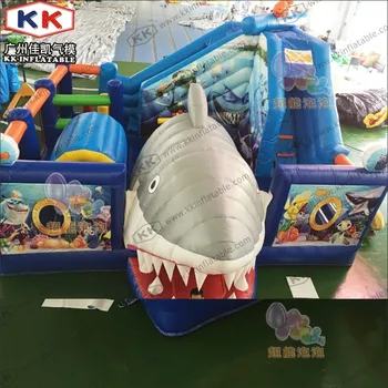 Party Or Event Entertainment Park Shark inflatable combo bouncer with slide for sale
Party Or Event Entertainment Park Shark inflatable combo bouncer with slide for sale
