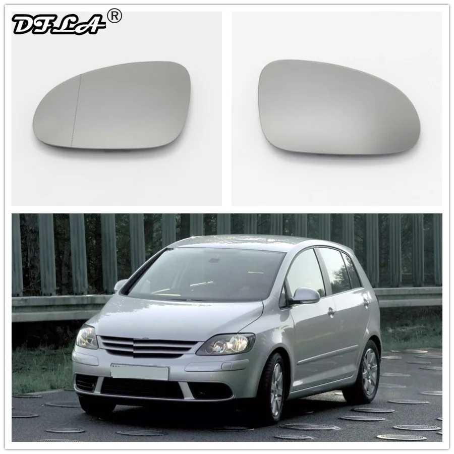 Автомобильное Зеркало с подогревом стекло для VW Golf V MK5 Plus 2005 2006 2007 2008 2009 2010 2011