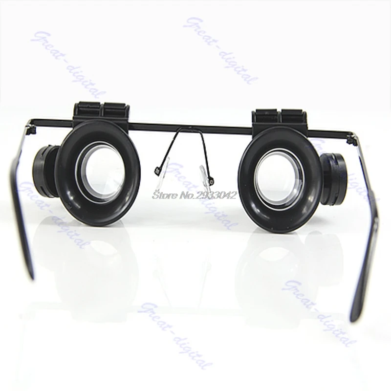 20X Magnifier Eye Glasses Loupe Jewelry Tools & Equipments Repair LED Light -W128
20X Magnifier Eye Glasses Loupe Jewelry Tools & Equipments Repair LED Light -W128