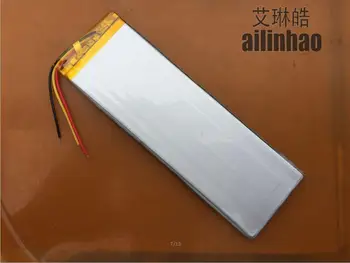 ailinhao new 3 Wire Universal Battery For Irbis TX24 3G Tablet Battery inner 3000mah 3.7V Polymer li-ion+Tracking
ailinhao new 3 Wire Universal Battery For Irbis TX24 3G Tablet Battery inner 3000mah 3.7V Polymer li-ion+Tracking