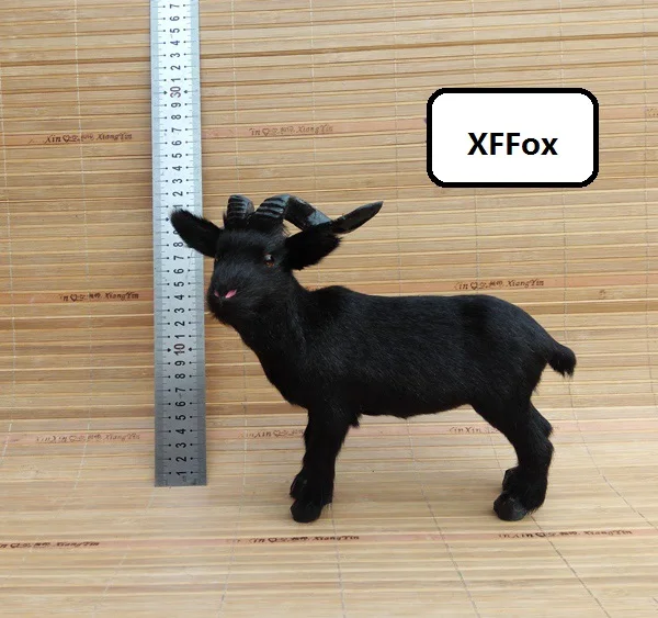 middle simulation black goat model polyethylene&furs real life sheep doll gift about 26x21cm xf2101
middle simulation black goat model polyethylene&furs real life sheep doll gift about 26x21cm xf2101
