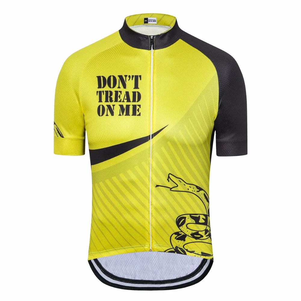 Фото Mens Cycling Jersey Summer Pro Ropa Ciclismo Bike 2021 Maillot Shirt Bicycle Wear Racing Tops MTB Clothing Yellow White | Спорт и