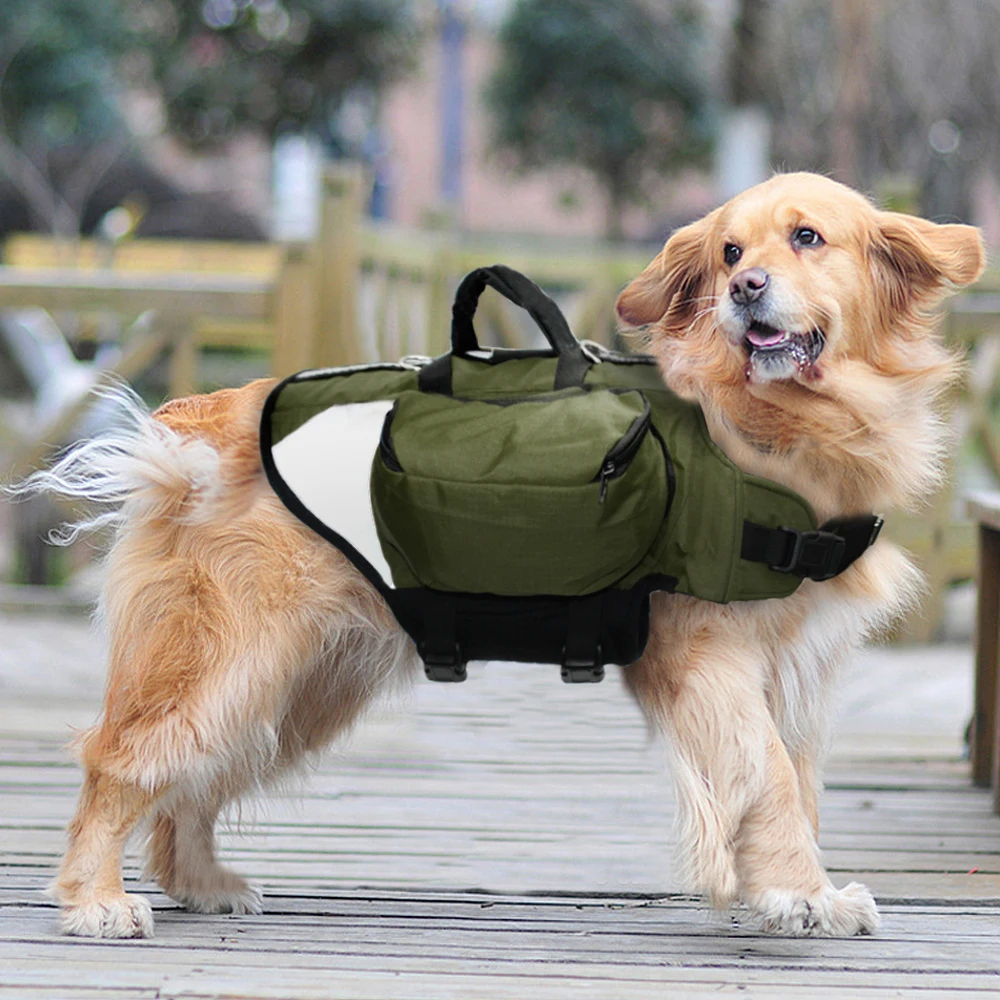 large dog backpack harness