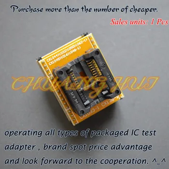 CX1045 CX1016 CX1048-1 adapter module can be used after modification 300mil SOP16 to DIP8 adapter Pitch=1.27mm Width=7.9/10.4 
CX1045 CX1016 CX1048-1 adapter module can be used after modification 300mil SOP16 to DIP8 adapter Pitch=1.27mm Width=7.9/10.4
