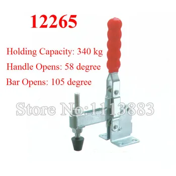2PCS Vertical Toggle Clamp 12265 U Bar Flanged Base Straight Handle Holding Capacity 340KG 750LBS
2PCS Vertical Toggle Clamp 12265 U Bar Flanged Base Straight Handle Holding Capacity 340KG 750LBS