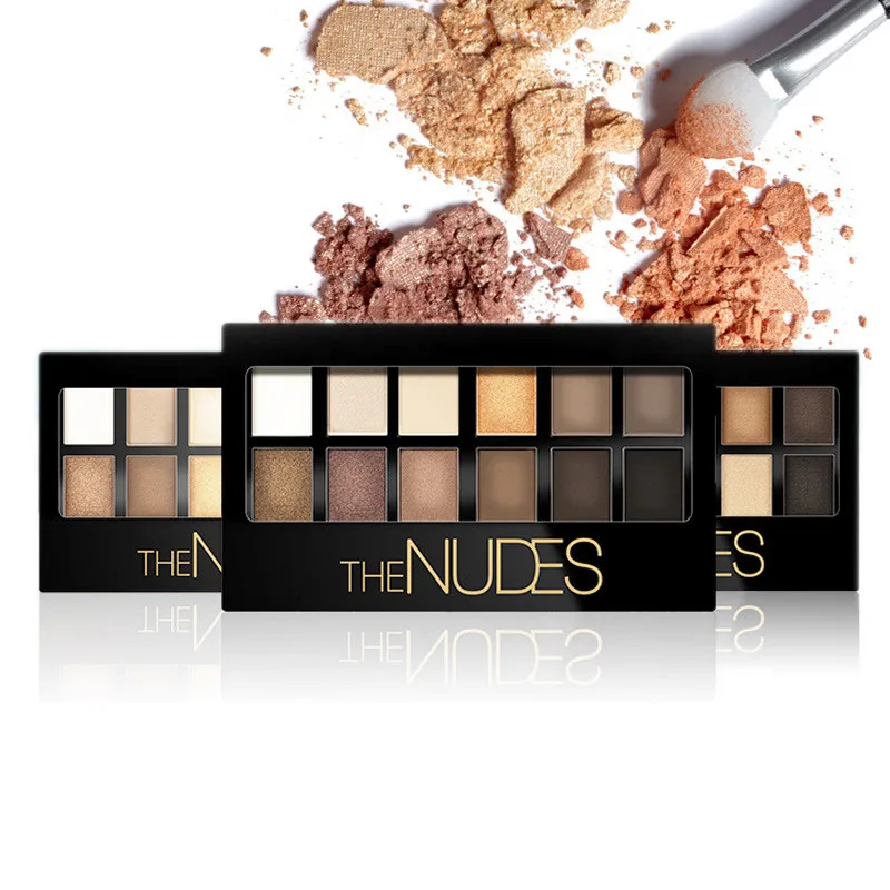 Cosmetic Matte Eye Shadow 12 Colors Make Up Set Nudes Pallete Eyeshadow Palette Brighten Drop Shipping Wholesale
Cosmetic Matte Eye Shadow 12 Colors Make Up Set Nudes Pallete Eyeshadow Palette Brighten Drop Shipping Wholesale