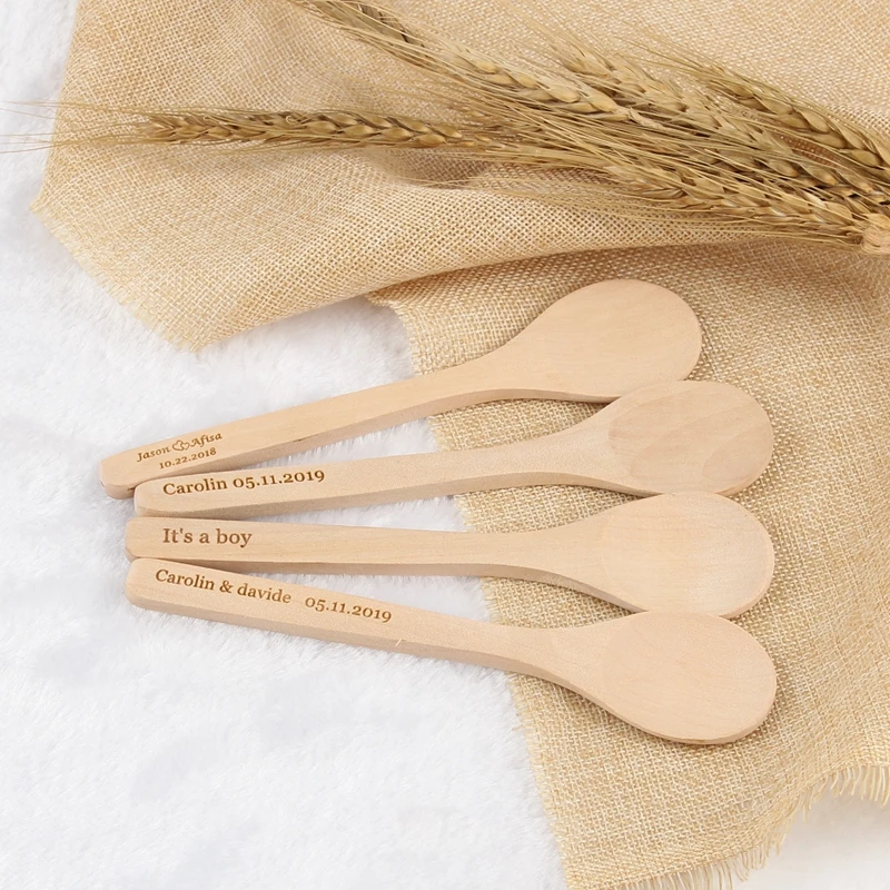 Custom name date WOODEN SPOON Disposable Wedding School Event Birthday Holiday Baby Shower GIFT GUEST kids favor Party Decor
Custom name date WOODEN SPOON Disposable Wedding School Event Birthday Holiday Baby Shower GIFT GUEST kids favor Party Decor