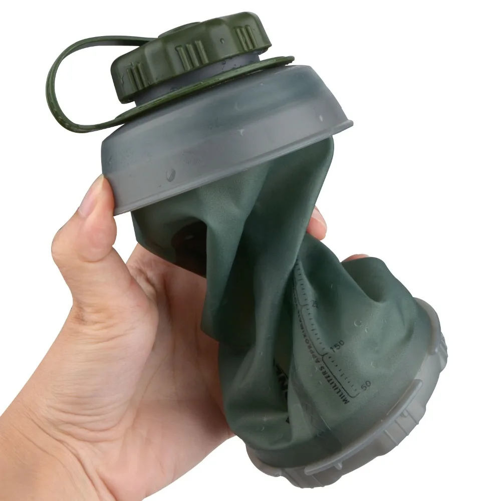 750mL Outdoor Travel Silicone Retractable Folding tumblerful Telescopic Collapsible Folding Water bag
750mL Outdoor Travel Silicone Retractable Folding tumblerful Telescopic Collapsible Folding Water bag