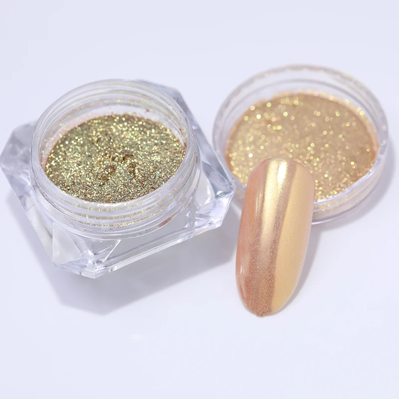 1 Box Mirror Effect Chameleon Nail Glitter Powder Gold Sliver Dust Shinning Powder Glitter Manicure Nail Art Chrome Pigment
1 Box Mirror Effect Chameleon Nail Glitter Powder Gold Sliver Dust Shinning Powder Glitter Manicure Nail Art Chrome Pigment