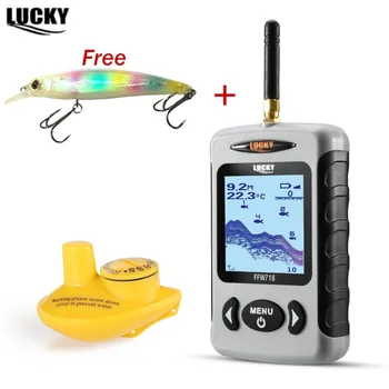 FFW718 Wireless Portable Fish Finder Findfish Marine Sonar Sounder 40M/120FT Depth Sounder Fishing Alarm Underwater Detector
FFW718 Wireless Portable Fish Finder Findfish Marine Sonar Sounder 40M/120FT Depth Sounder Fishing Alarm Underwater Detector