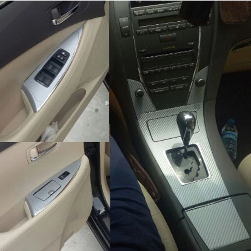 3D Carbon Fiber Car Interior Center Console Color Change Molding Sticker Decals For Lexus ES 2006-2012
3D Carbon Fiber Car Interior Center Console Color Change Molding Sticker Decals For Lexus ES 2006-2012
