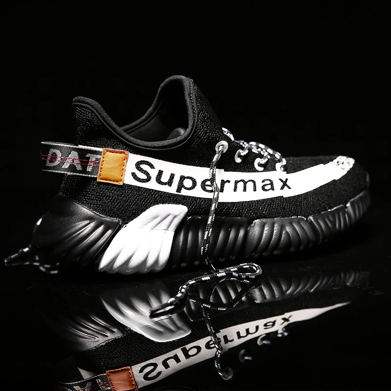 FANPAO 2019 Off White Men Shark Running Yeezys Shoes Outdoor Ultra Lightweight Casual Flat Sport Sneakers Basketball Footwear
FANPAO 2019 Off White Men Shark Running Yeezys Shoes Outdoor Ultra Lightweight Casual Flat Sport Sneakers Basketball Footwear