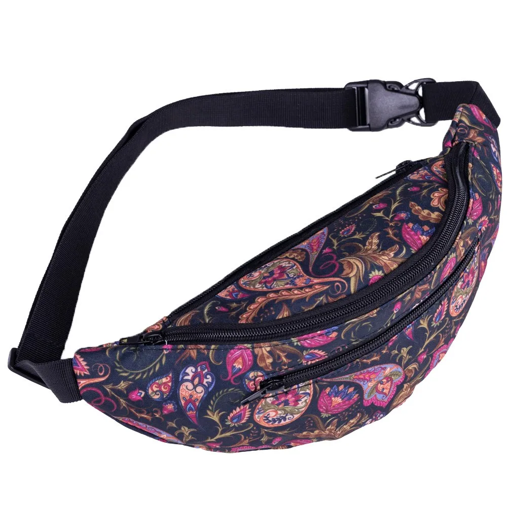 Colorful Women Fanny Pack Sport Waist Bag Women Decorative Pattern belt bag Fitness waist pack Chest Package money holder6L3
Colorful Women Fanny Pack Sport Waist Bag Women Decorative Pattern belt bag Fitness waist pack Chest Package money holder6L3