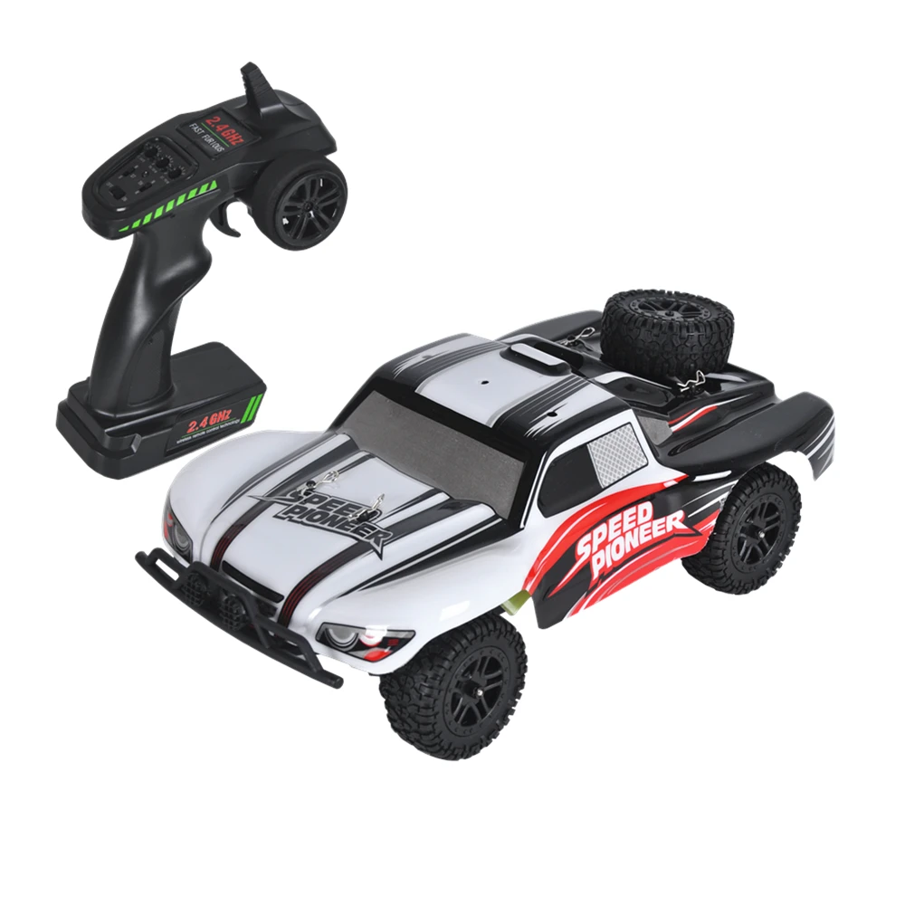 RC Car 4WD High Speed Truck Mini Off-road Car DIY Car Kit 2.4G Radio-Controlled Cars 1/18 on the Remote Control RC Toy For Gift
RC Car 4WD High Speed Truck Mini Off-road Car DIY Car Kit 2.4G Radio-Controlled Cars 1/18 on the Remote Control RC Toy For Gift