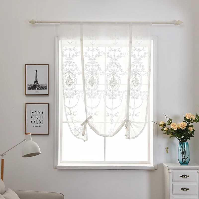 New Kitchen Short Curtain Drape Panel Screen Voile Curtain Window Curtain for Living Room Bedroom Tulle Door Sheer Curtain
New Kitchen Short Curtain Drape Panel Screen Voile Curtain Window Curtain for Living Room Bedroom Tulle Door Sheer Curtain