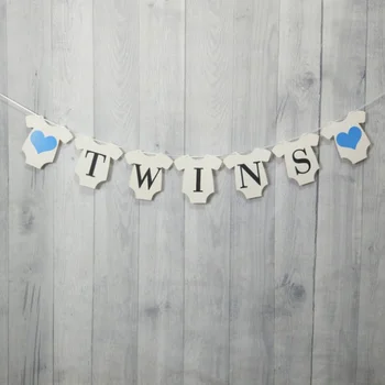 1 set Creative Kawaii Twins Banner Baby Shower Garland Sign Photo Props Kids Birthday Party Decoration
1 set Creative Kawaii Twins Banner Baby Shower Garland Sign Photo Props Kids Birthday Party Decoration