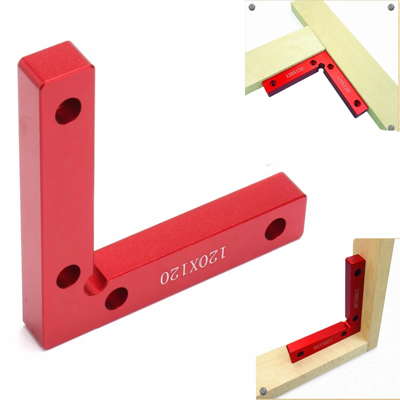 Aluminum Alloy 90 Degree Positioning Squares L Shape Corner Clamp Wood Metal Welding Fixing Tool Wooden Tools 1PC
Aluminum Alloy 90 Degree Positioning Squares L Shape Corner Clamp Wood Metal Welding Fixing Tool Wooden Tools 1PC