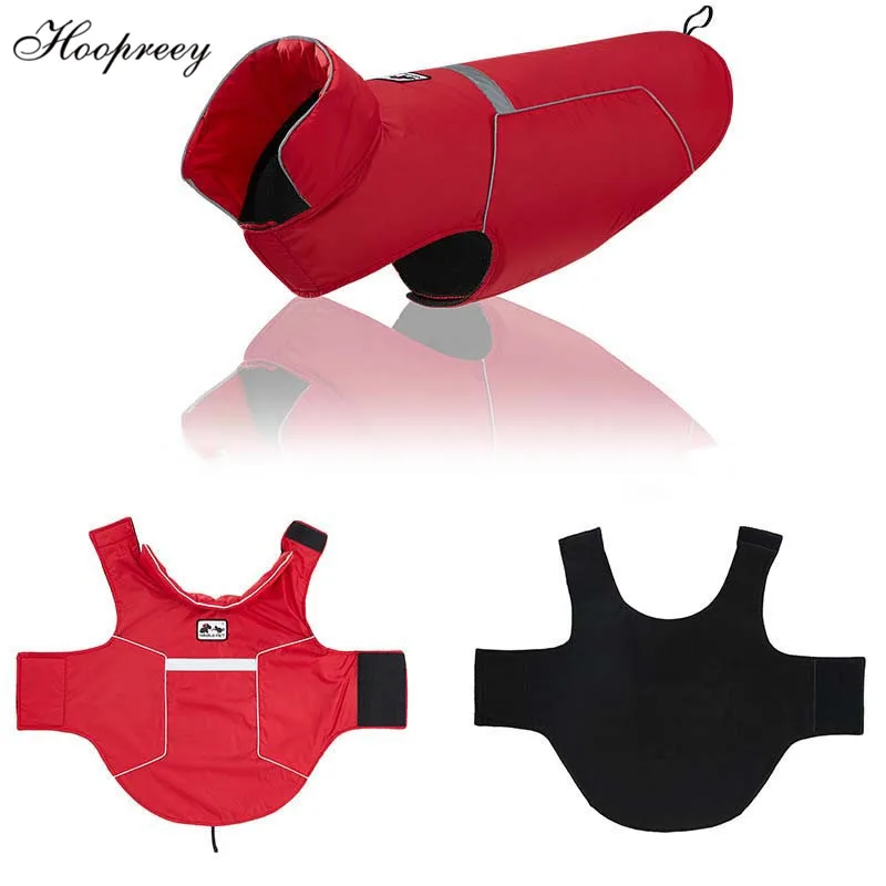 New Reflective Waterproof Dog Clothes Autumn Winter Dog Jacket Raincoat Double-sided Wear Poncho for Medium Small Puppy Dogs 10A
New Reflective Waterproof Dog Clothes Autumn Winter Dog Jacket Raincoat Double-sided Wear Poncho for Medium Small Puppy Dogs 10A