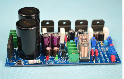 120W+120W LM3886 double parallel pure final stage power amplifier board with protection reference Lelin circuit finished board
120W+120W LM3886 double parallel pure final stage power amplifier board with protection reference Lelin circuit finished board