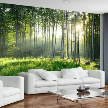 Custom Photo Wallpaper 3D Green Forest Nature Landscape Large Murals Living Room Sofa Bedroom Modern Wall Painting Home Decor
Custom Photo Wallpaper 3D Green Forest Nature Landscape Large Murals Living Room Sofa Bedroom Modern Wall Painting Home Decor