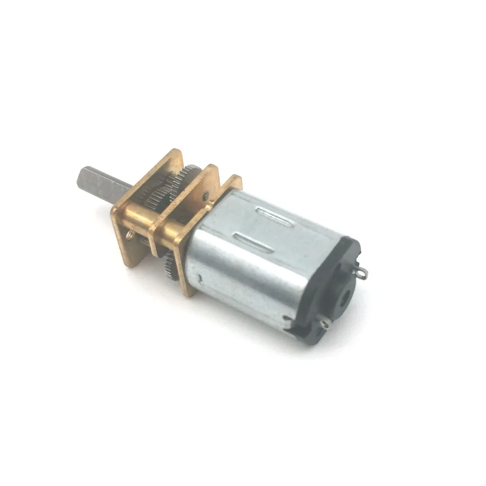 30/50/100/200/300RPM N20 Micro Speed Gear Motor DC 6V 12V Reduction Gear Motor Gear Reducer Motor for Car Robot Model
30/50/100/200/300RPM N20 Micro Speed Gear Motor DC 6V 12V Reduction Gear Motor Gear Reducer Motor for Car Robot Model
