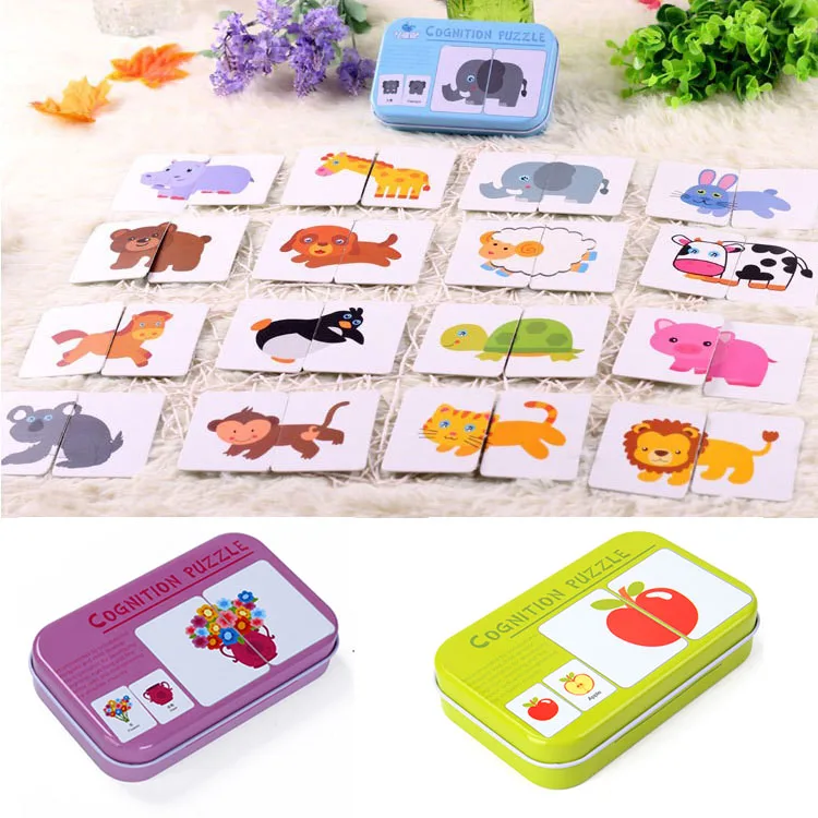 32 Pcs/Box Kids Baby Cognition Toys Toddler Fruit/Animal/Life Pattern Cards Matching Game Infant Cognitive Card Toys Drop Ship
32 Pcs/Box Kids Baby Cognition Toys Toddler Fruit/Animal/Life Pattern Cards Matching Game Infant Cognitive Card Toys Drop Ship