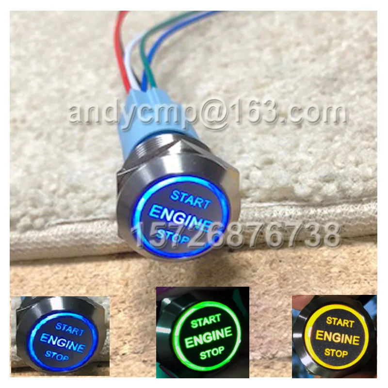 CMP custom-made Symbols ENGINE START STOP Push Button Power Switch CE TUV Waterproof IP67 for Motorcycle / Car/ Boat/Vehicle
CMP custom-made Symbols ENGINE START STOP Push Button Power Switch CE TUV Waterproof IP67 for Motorcycle / Car/ Boat/Vehicle