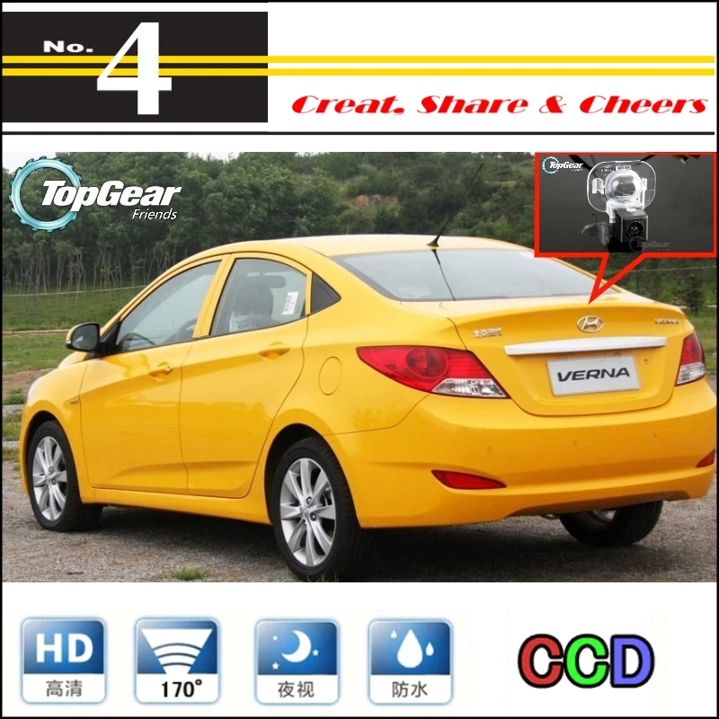 High Reverse Rear View Back Up Waterproof Camera For Hyundai Accent / Grand Avega 2011~2014 Car Camera For PAL / NTSC Use + RCA
High Reverse Rear View Back Up Waterproof Camera For Hyundai Accent / Grand Avega 2011~2014 Car Camera For PAL / NTSC Use + RCA