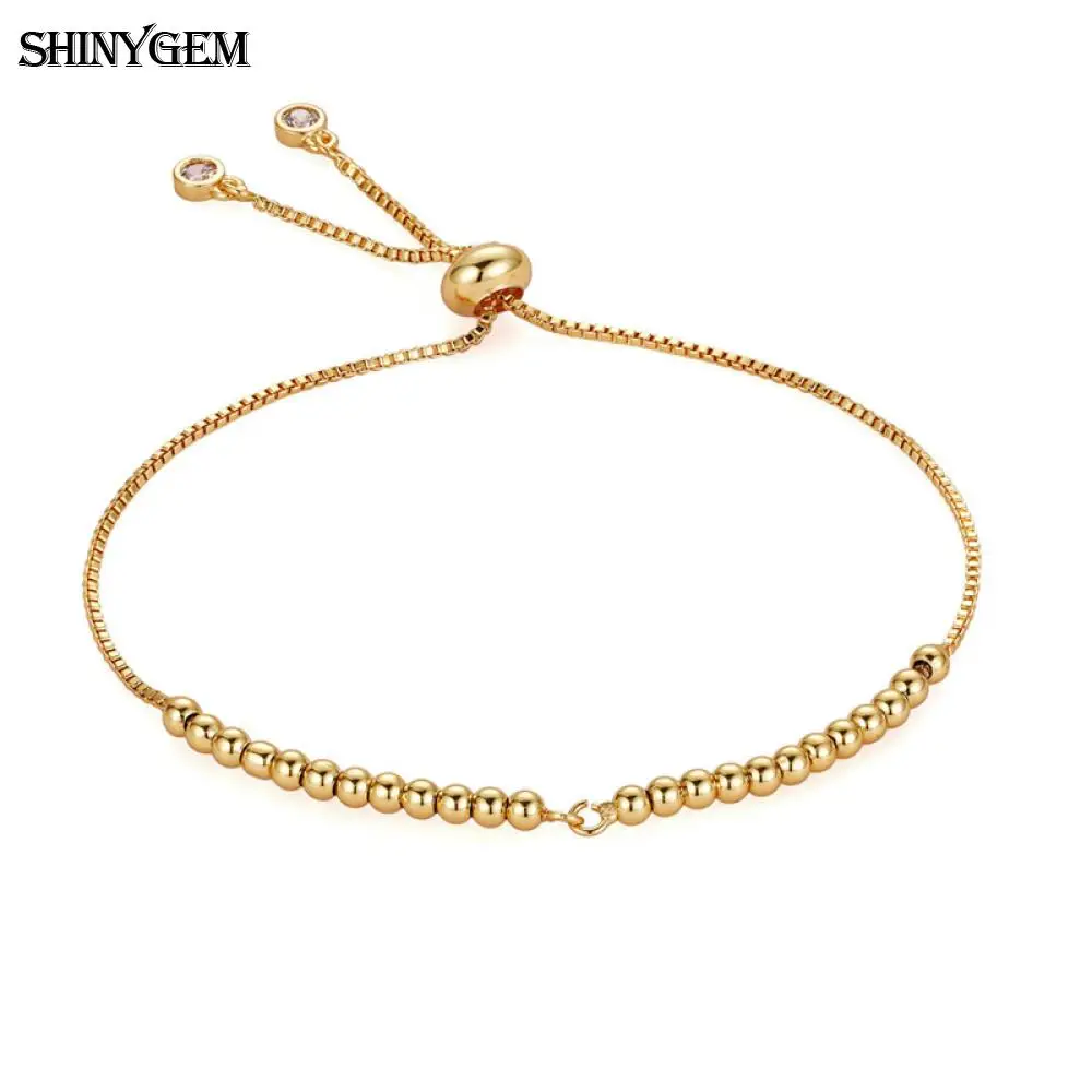 ShinyGem Gold Bracelet Charms Adjustable Gold Bead Chain Bracelet Leftover Connector Empty Handmade Component For Jewelry Making
ShinyGem Gold Bracelet Charms Adjustable Gold Bead Chain Bracelet Leftover Connector Empty Handmade Component For Jewelry Making