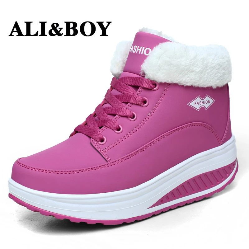 Ali&boy Winter Women Running Shoes platform Sneakers 2017 women's shoes swing Ladies Wedges Leather Sport Fitness Shake Shoes
Ali&boy Winter Women Running Shoes platform Sneakers 2017 women's shoes swing Ladies Wedges Leather Sport Fitness Shake Shoes
