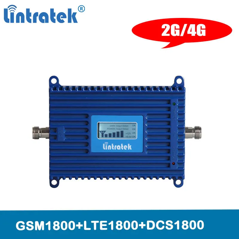 Lintratek LCD Display 4G LTE 1800 Mhz Band3 Cell Phone Signal Repeater 2G GSM Booster 1800 Mobile Phone Cellular Amplifier @8.1
Lintratek LCD Display 4G LTE 1800 Mhz Band3 Cell Phone Signal Repeater 2G GSM Booster 1800 Mobile Phone Cellular Amplifier @8.1