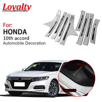 Loyalty for Honda 10th Accord 2018 2019 2020 Door Sill Threshold Cover Trim Stainless Steel Car Styling Accessories 8PCS
Loyalty for Honda 10th Accord 2018 2019 2020 Door Sill Threshold Cover Trim Stainless Steel Car Styling Accessories 8PCS