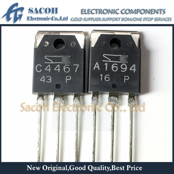 Free Shipping 10Pairs 2SA1694 + 2SC4467 or 2STA1694 + 2STC4467 TO-3P Silicon PNP + NPN Epitaxial Planar Transistor
Free Shipping 10Pairs 2SA1694 + 2SC4467 or 2STA1694 + 2STC4467 TO-3P Silicon PNP + NPN Epitaxial Planar Transistor