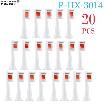 Poleet 20pcs Electric Toothbrush Replacement Head P-HX-3014 HX3014 For Philips TobthBrush Heads Soft Bristles Precision Clean
Poleet 20pcs Electric Toothbrush Replacement Head P-HX-3014 HX3014 For Philips TobthBrush Heads Soft Bristles Precision Clean