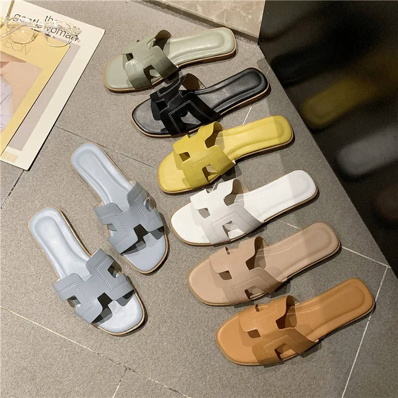 Brand Design 2019 women H slippers summer flats slides ladies new fashion sapato feminino outside casual colors pantouflas Blue
Brand Design 2019 women H slippers summer flats slides ladies new fashion sapato feminino outside casual colors pantouflas Blue