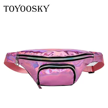 TOYOOSKY 2018 new fanny pack women's handbags Laser purse translucent reflective chest waist bag women belt shoulder bags
TOYOOSKY 2018 new fanny pack women's handbags Laser purse translucent reflective chest waist bag women belt shoulder bags