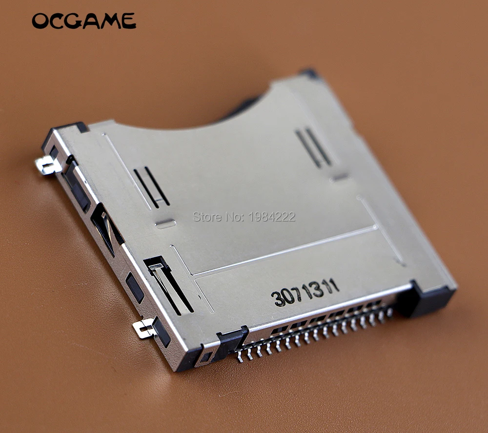 OCGAME 10pcs/lot original Replacement Game Cartridge Slot Card Socket Reader for Nintendo New 3DS Console
OCGAME 10pcs/lot original Replacement Game Cartridge Slot Card Socket Reader for Nintendo New 3DS Console