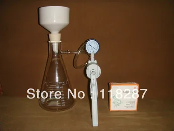 1000 ml Filtration set(filtration flask+Buchener Funnel+Vacuum pump+filter paper)
1000 ml Filtration set(filtration flask+Buchener Funnel+Vacuum pump+filter paper)