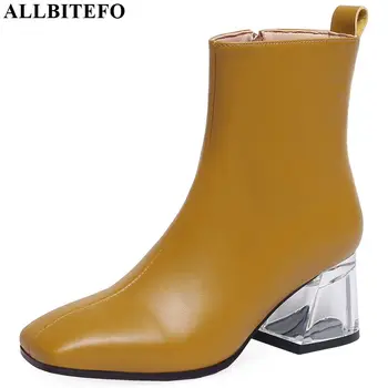 ALLBITEFO real genuine leather women boots Autumn Winter simple style Leisure girls ankle boots fashion boots High quality
ALLBITEFO real genuine leather women boots Autumn Winter simple style Leisure girls ankle boots fashion boots High quality
