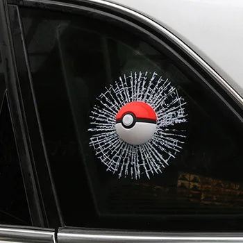 Funny 3D Car Stickers Pokeball Hit The Window Styling Decal Motorcycle Decoration Auto Accessories
Funny 3D Car Stickers Pokeball Hit The Window Styling Decal Motorcycle Decoration Auto Accessories