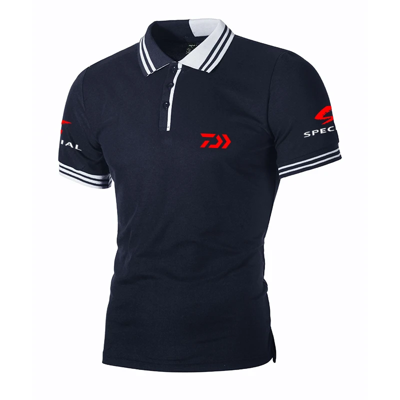 DAIWA DAWA Fishing Clothing Men Summer Outdoor Sports Breathable Quick Dry Polo Shirt Short Sleeve T Shirt Clothes for Fishing
DAIWA DAWA Fishing Clothing Men Summer Outdoor Sports Breathable Quick Dry Polo Shirt Short Sleeve T Shirt Clothes for Fishing