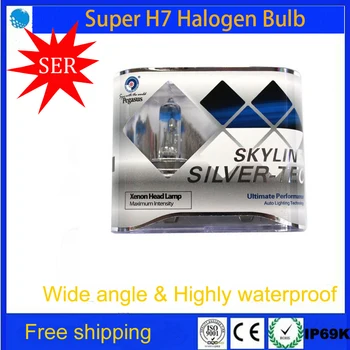 12V 100W H7 Halogen Lamp Super White 6000K Blue / Silver Top Quartz Glass Xenon Dark Blue Car HeadLight Auto Replacement Bulb
12V 100W H7 Halogen Lamp Super White 6000K Blue / Silver Top Quartz Glass Xenon Dark Blue Car HeadLight Auto Replacement Bulb