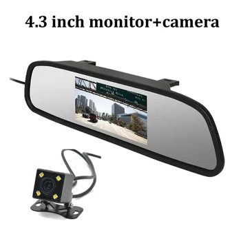 4.3 inch 720*480 TFT-LCD display screen car monitor 2 VA input with 4 LED night vision rear view camera
4.3 inch 720*480 TFT-LCD display screen car monitor 2 VA input with 4 LED night vision rear view camera