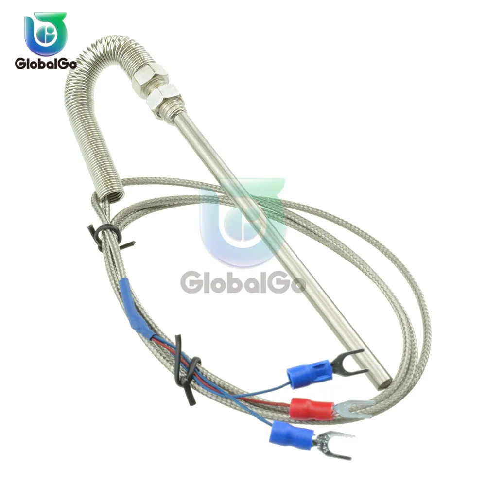 1 Meter RTD PT100 Temperature Sensor Thermocouple Probe 0.5 x 10cm with 3 Cable Wires for Temperature Controller
1 Meter RTD PT100 Temperature Sensor Thermocouple Probe 0.5 x 10cm with 3 Cable Wires for Temperature Controller