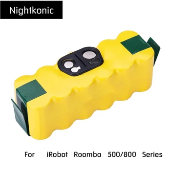 Nightkonic 14.4V NI-MH 4900mAh Rechargeable Battery pack For iRobot Roomba 500 600 700 800 Series Vacuum Cleaner Yellow
Nightkonic 14.4V NI-MH 4900mAh Rechargeable Battery pack For iRobot Roomba 500 600 700 800 Series Vacuum Cleaner Yellow